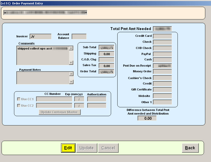 Payment Entry